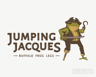 Jumping Jacques海盗标志设计欣赏