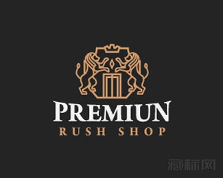 Premium Rush Shop狮子logo设计欣赏