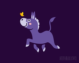 Happy Donkey Studio快乐的驴工作室logo设计欣赏