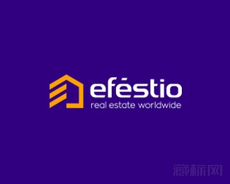 Efestio房子标志设计欣赏