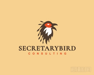 Secretarybird鸟logo设计欣赏