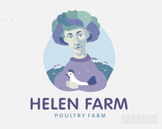 Helen Farm农民logo设计欣赏