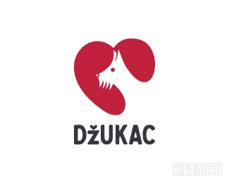 Dzukac Pet Shop寵物狗logo設計欣賞