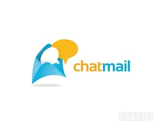 chatmail邮箱logo设计欣赏