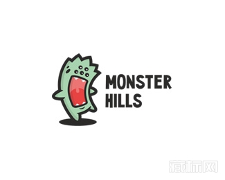 Monster Hills电话logo设计欣赏