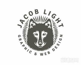 Jacob Light狼商标设计欣赏