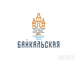 Baikalskaya hotel酒店logo设计欣赏