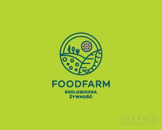 Foodfarm农场logo设计欣赏