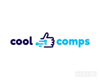 Cool comps点赞logo设计欣赏
