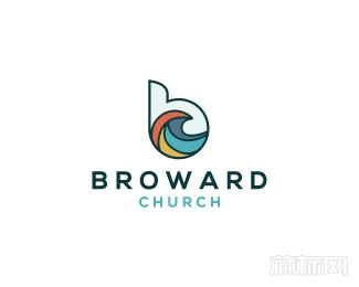 Broward Church浪花logo设计欣赏