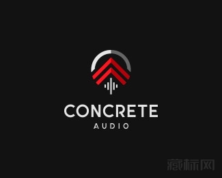 Concrete Audio标志设计欣赏