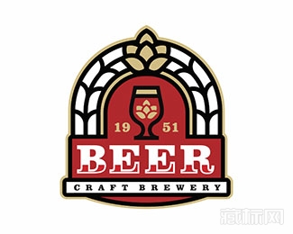 Beer Emblem啤酒标志设计欣赏