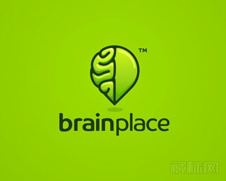 Brain Place脑洞logo设计欣赏