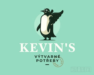 Kevins企鹅logo设计欣赏