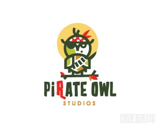 Pirate owl studios鸟logo设计欣赏
