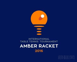 AMBER RACKET琥珀球拍logo设计欣赏