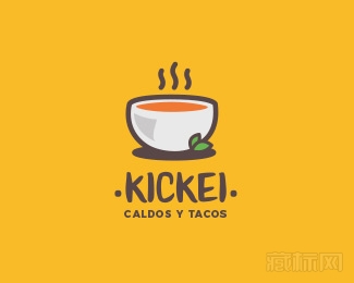 Kickei饮食logo设计欣赏