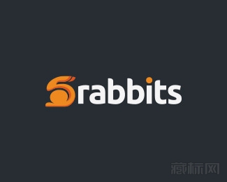 Rabbits狡兔三窟logo设计欣赏