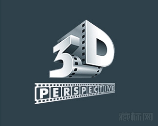 3D perspective电影标志设计欣赏