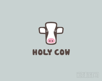 Holy Cow牛头logo设计欣赏