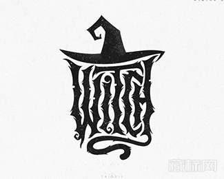 Witch巫师帽logo设计欣赏