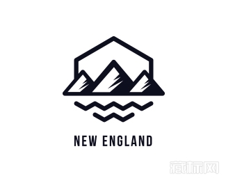 New Englad山logo设计欣赏