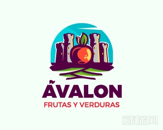 Avalon水果批发logo设计欣赏