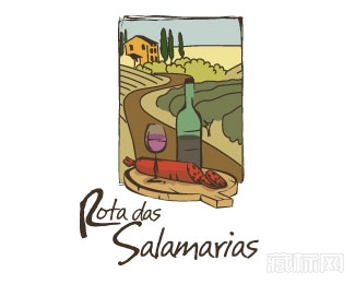  Rota das Salamarias标志设计欣赏