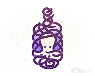 Octopilsen章鱼logo设计欣赏