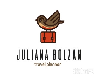 Juliana Bolzan鸟logo设计欣赏