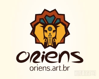 Oriens大象logo设计欣赏