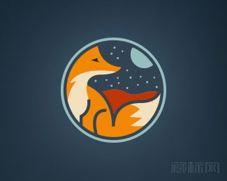 Desert Fox沙漠狐狸logo设计欣赏