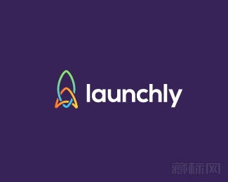  Launchly火箭logo设计欣赏