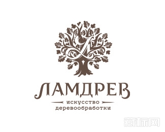 Lamdrev树logo设计欣赏