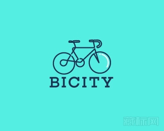 Bicity自行车logo设计欣赏