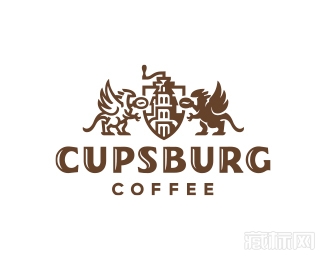 Cupsburg coffee咖啡logo设计欣赏