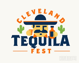  Cleveland Tequila Fest酒标志设计欣赏