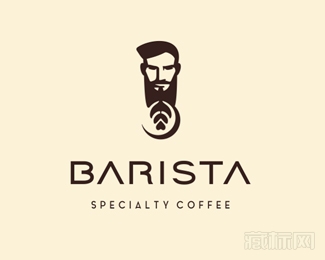  Barista Specialty Coffee咖啡logo设计欣赏