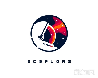 Ecsplore标志设计欣赏