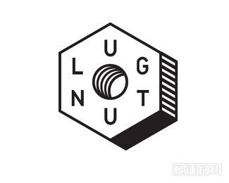 LUGNUT螺母logo设计欣赏