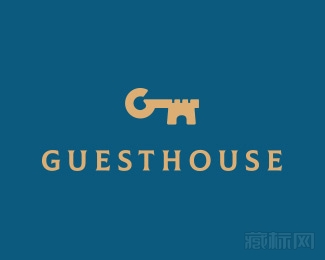 Guesthouse民宿logo设计欣赏