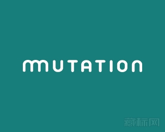  mutation字体标志设计欣赏