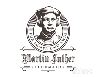 Martin Luther马丁路德logo设计欣赏