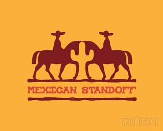 Mexican Standoff墨西哥对峙logo设计欣赏