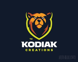  Kodiak科迪亚克熊logo设计欣赏