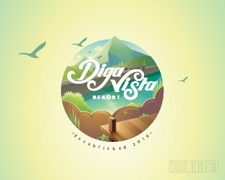 Diga Vista标志设计欣赏