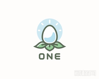 One鸡蛋logo设计欣赏