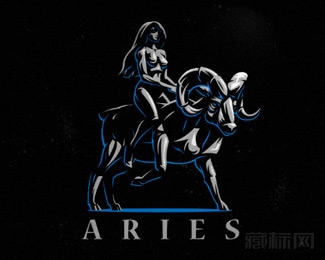 Aries白羊座logo设计欣赏