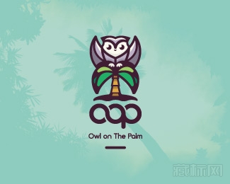 OOP猫头鹰logo设计欣赏