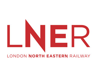 LNER伦敦北东部铁路logo设计欣赏